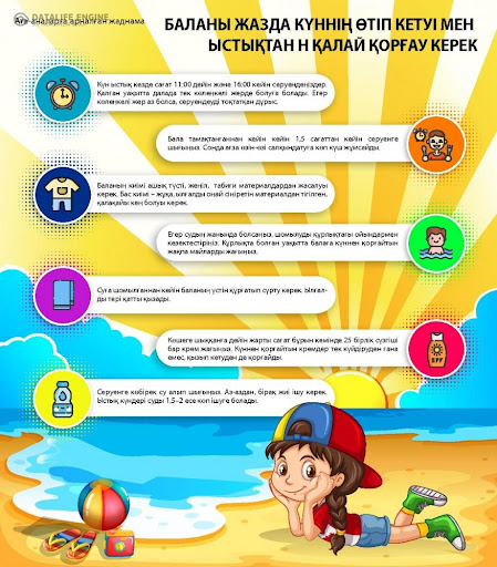 Жаз мезгіліндегі сақтық іс-шаралар